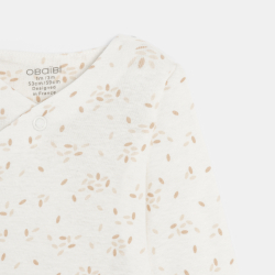 بودي سوت بتصميم ملفوف، وردي...